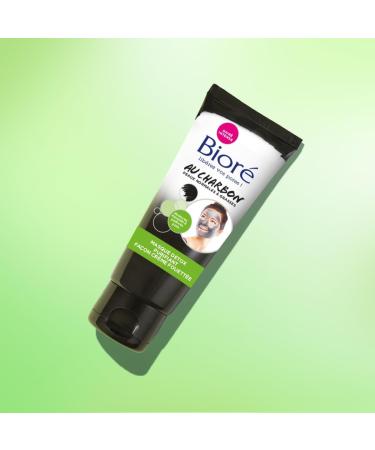 Biore Purifying Detox Mask Whipped Cream Style with Charcoal 110ml - Buy Online on GoSupps.com