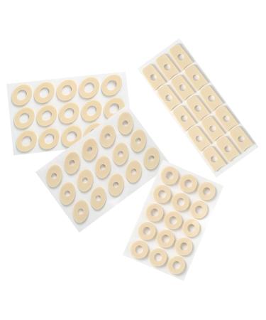 Gatuida 4sheets Latex Corn Stickers Foot Caring Stickers Corn Pad Foot Pad Gel Corn Toe Pad Corn Cushions Corn Relaxation Pad Bulk Protector Foot Stickers Floor Mat Latex Sponge