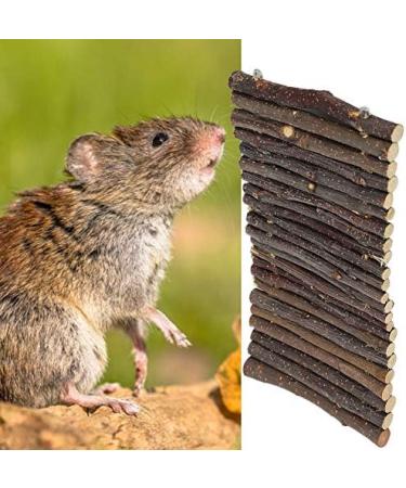 FDIT Wooden Bridge for Small Animals Arch Ladder for Hamsters Guinea Pigs Chinchillas & Ferrets - Perfect Cage Decoration - Buy Online on GoSupps.com