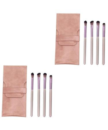 Beavorty 2 Sets Eye Shadow Brush Set Makeup Brush Eye Crease Brush Makeup Supplies Soft Miss Cangzhou
