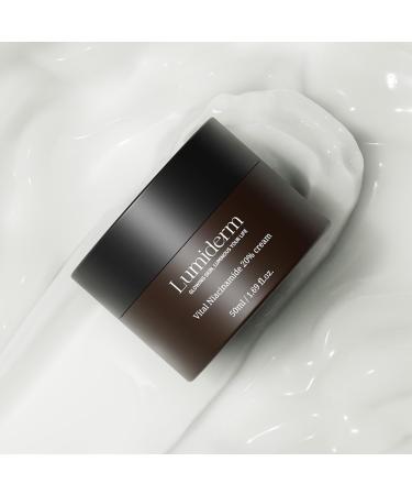 LUMIDERM Vital Niacinamide 20% Cream - Anti-Aging Skincare for Vibrant Skin | Lightweight Non-Sticky Formula - 1.69 Fl. Oz. - Shop Internationally - Buy Online on GoSupps.com