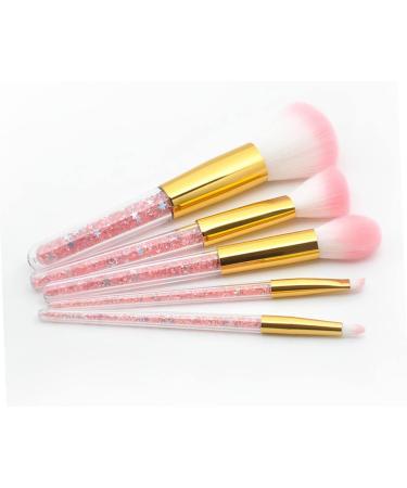 Ipetboom 5 Set Color Powder Women s Suits Makeup Eye Make up Brushes Diamond Makeup Eyebrow Makeup Brushes Blending Brushes Ladies Suits Clear Makeup Brushes Brush Set Pink Miss Mix - Buy Online on GoSupps.com