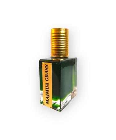 All Types Essential Oil Attar-Atar Parfum Oil Fragrance Perfume Unisex Men-Women Parfume Spray Scent Long Lasting Roll On Itar Semi Natural Non Alcoholic Volume: 12ML (0.4 Fl Oz) (Majmua Grass)