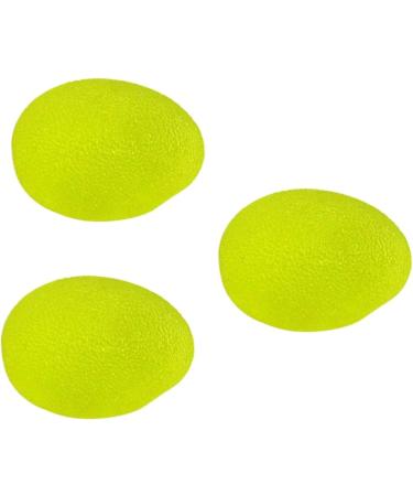 GLEAVI Finger Grip Ball - 3pcs Stress Relief & Finger Exercise Grip Balls for Hand Strengthening - Egg-Shaped Training Tools - Buy Online on GoSupps.com