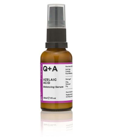 Q+A Azelaic Acid Balancing Serum with Zinc PCA & Antioxidants - 30ml - Buy Online on GoSupps.com