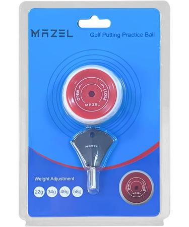MAZEL Golf Practice Putting Ball - Putting Accuracy Trainer with Instant Feedback - Buy Online on GoSupps.com