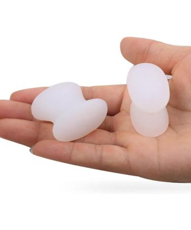 24 pcs Silicone Toe Spacers for Hallux Ectropion Calluses - Bunion Straightener Tools - Buy Online on GoSupps.com