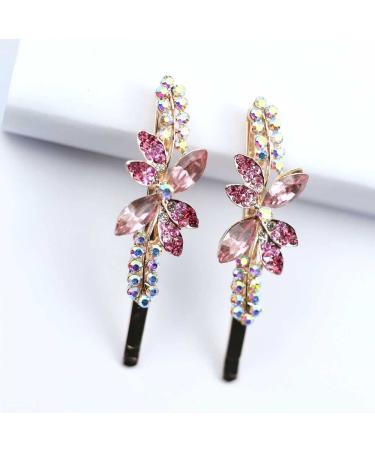 Whitebridge 8pcs Water Drop Leaf Hairpin Bobby Pins - Fashion Metallic Barrettes for Women and Girls - Buy Online on GoSupps.com