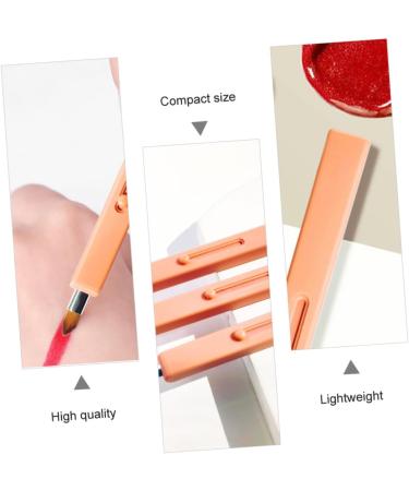 HAPINARY 1pc Retractable Lip Brush Makeup Brush Eye Shadow Portable Lip Scrubber Cosmetics Brush Tool Lipstick Cosmetic Tool Lip Liner Brush Travel Telescopic Plastic - Buy Online on GoSupps.com