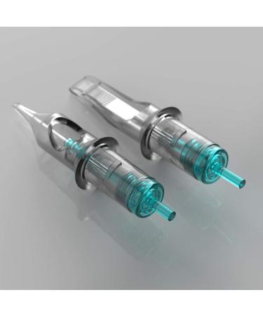 STIGMA Aquamarine Knight 9RL Bugpin Tattoo Cartridges (20Pcs) with Membrane - Round Liner - Buy Online on GoSupps.com