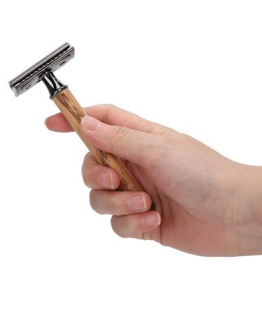 Wallfire Double-Sided Wooden Handle | Portable Manual Shaving Tool for Peeling & Grooming - Buy Online on GoSupps.com