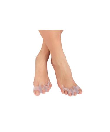 Bowho 1 couples hallux-valgus orthopedic toe spreader soft and comfortable spread yoga toe protection corrections to relieve pain
