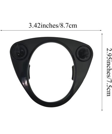Electric Toothbrush Holder Stand Base | Black | Compatible with Braun Oral B | Includes Charger and 4 Pack Head Covers - Buy Online on GoSupps.com