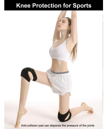 Buy Adjustable Soft Knee Pads for Women & Men - Volleyball Dance & Wrestling Gear - Medium Gray - Buy Online on GoSupps.com