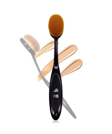 Premium Foundation Brush Oval makeup brush Toothbrushes Makeup Brushes Blending Blush Concealer Brush Soft Touch Synthetic Fiber Make You a Natural Makeup For Liquid Foundation