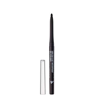 Manhattan Endless Stay Waterproof Gel Eyeliner - Black Gel Eyeliner With Bewable Mine Without Eye - Color Blacky Black 006 - 1 x 2.6G