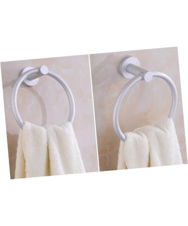 OSALADI Towel Rack Towel Hanger Bathroom Accessory Towel Holder Round Hook Rack - Buy Online on GoSupps.com