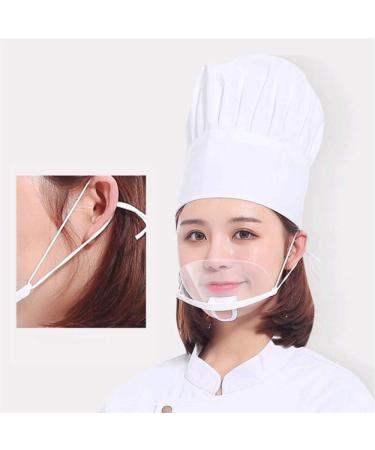 Junzheng 10-Piece Safety Face Shield - Adjustable Comfortable Anti-Fog Protection for Kitchen & Restaurant Use - Buy Online on GoSupps.com