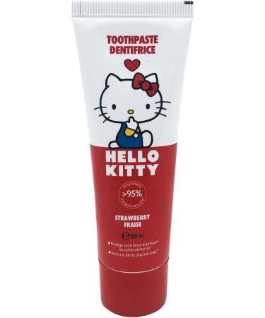 Hello Kitty Strawberry Toothpaste for Kids - 50 ml | Whitening Children's Toothpaste | Fun Oral Care - Buy Online on GoSupps.com
