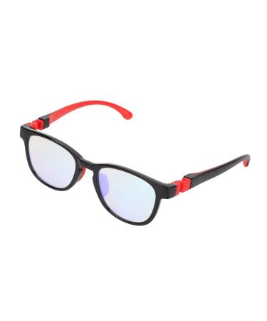 Children glasses for blind people portable protection indoor and outdoor area color blindness glasses overexertion of the eyes with case for boys and girls