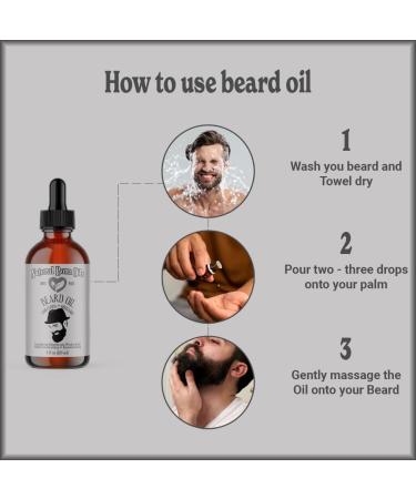 Natural Born Oils Beard Oil 1 Gallon Organic Contains Natural Vitamin E Jojoba and Argan Oils Cold-Pressed Natural Ingredients Deep Beard Conditioning Skin Care - Buy Online on GoSupps.com