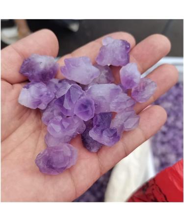 Natural Amethyst Raw Quartz Small Cluster Reiki Stone Crystal Point Specimen Home Decor Raw Crystals Beautiful Crystal Cluster (Size : 60g) - Buy Online on GoSupps.com