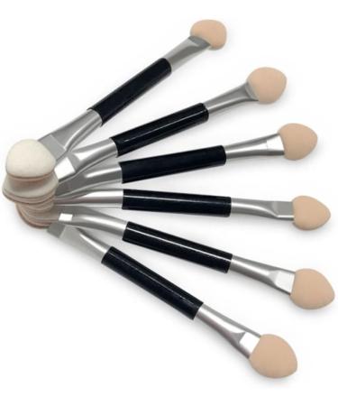 Mikinona 30pcs Women Eyeshadow Brush Double Head Eyeshadow Sponge Cosmetic Brush Kit Face Blush - Buy Online on GoSupps.com