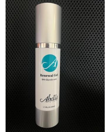 Abella Skin Care Renewal Gel - 20% Glycolic Acid | Moisturizing Fragrance-Free Paraben & Phthalate Free | 1.7oz - Shop Internationally - Buy Online on GoSupps.com