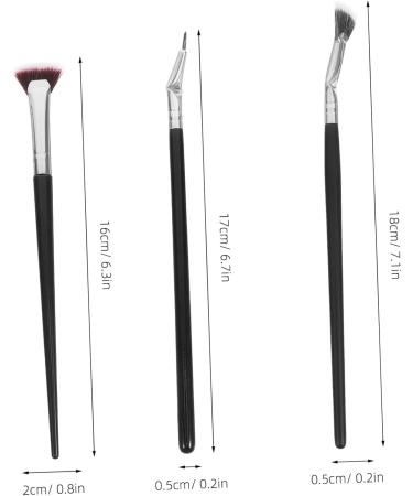 PLAFOPE 1 Set Fan Mascara Brush Mascara Wands Mascara Makeup Tools Makeup Brushes Lash Separator Tool Lash Eyebrow Brush Folding Angle Scalloped Lash Brush Eye Brow Application - Buy Online on GoSupps.com