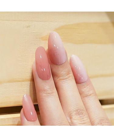 DANNI & TONI 28 Strawberry Daiquiri Gel Nail Stickers - Salon-Quality Semi Cured Manicure Set - Buy Online on GoSupps.com