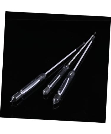 ULTECHNOVO 5pcs Triple Scale Hydrometer Test Kit Alcoholmeter Light Mete Pram Meter Photometer Glass Assorted Color 29.5X1.7cm - Buy Online on GoSupps.com