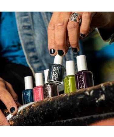 Buy Vegan Salon-Quality Black Nail Polish | Essie Fall 2024 - Studs & Spikes 0.46 fl oz - International Shipping Available - Buy Online on GoSupps.com