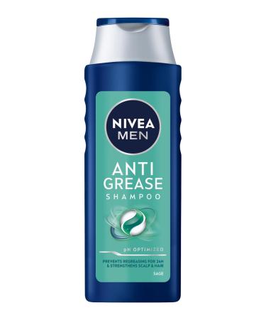 NIVEA MEN Anti Grease Shampoo for oily hair with sage for men 400 ml