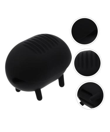Beauty Egg Storage Blender - Travel Cosmetic Case 7.5x5cm - Black | Organize Your Makeup - Buy Online on GoSupps.com