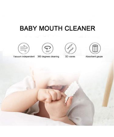 30 Pieces Baby Toothbrush & Tongue Cleaner - Dental Care for 0-36 Months | Finger Toothbrush Set - Buy Online on GoSupps.com