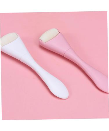 Mikinona Oil Removal Roller Volcanic Roller for Face Oil Control Facial Massager Volcano Stone Roller Volcanic Stone Massage Stick Skin Care Tool Face Care Roller Facial Oil Absorbing Stick 10.30X2.70X1.50CM Pink - Buy Online on GoSupps.com