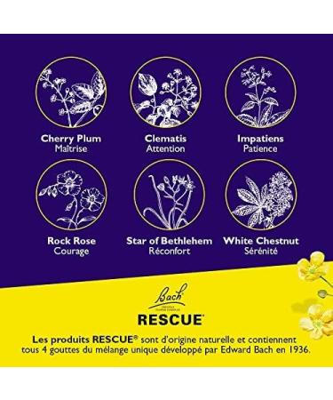 Rescue Nuit Spray Lacher prise la nuit pour un reveil serein Vegan Compl ment alimentaire 1 Spray x 20 ml 20 ml (Lot de 1) - Buy Online on GoSupps.com