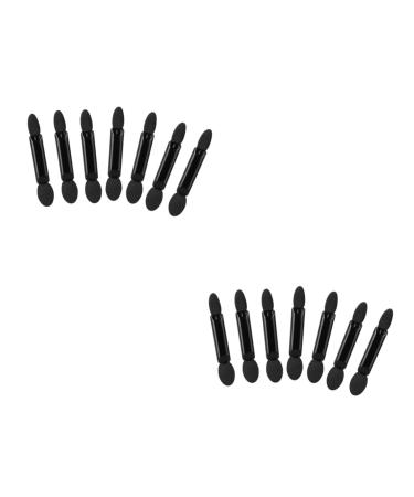 NOLITOY 100 Pcs Eyeshadow Eye Shadow Applicator Eye Shadow Brush Make up Set Miss 50pcsx2pcs Blackx2pcs