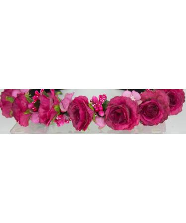 Buy Trachtenland Flower Headband Sabia - Pink | Stylish International Shipping - Buy Online on GoSupps.com