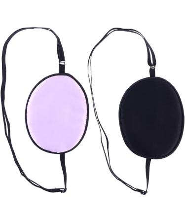 Healifty Silk Eye Flap for Adults - 2-Pack Elastic Lazy Eye Patches for Amblyopia & Strabismus - Buy Online on GoSupps.com