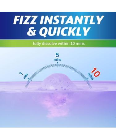 15 Pack Fizzy Toilet Bowl Cleaner Bombs - Natural & Colorful Tablets for Sparkling Toilets | Eco-Friendly Household Cleaning Essential - Buy Online on GoSupps.com