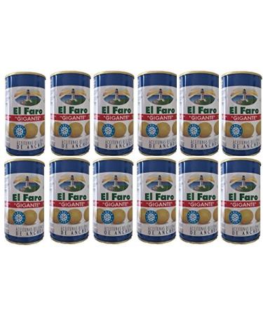 El Faro Giant Stuffed Olives 150g. [PACK 12 UNITS]