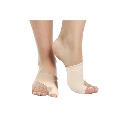 Jycch 5 pair of corrector toe separator spacer straightener treatment of pain in hallux valgus tailor large toe joint rail aid surgical treatment