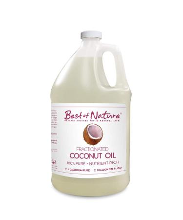 Fractionated Coconut Massage & Body Oil 64 oz. Best of Nature 100% Pure 64 Fl Oz (Pack of 1)