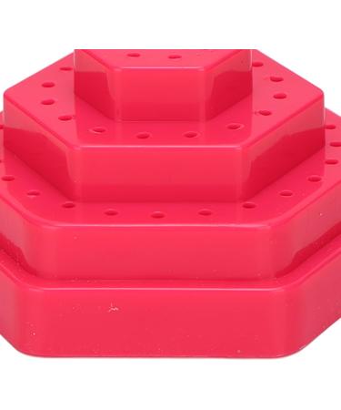 Nail Drill Bits Box Case Nails Necessary Tool Nail Drill Bits Storage Stand for Nail Salon for Home Use(pink) - Buy Online on GoSupps.com