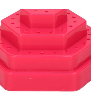 Nail Drill Holder - 48 Large Holes Storage Stand for Home & Studio Use | Pink Nail Tools - Buy Online on GoSupps.com