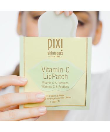 Pixi Beauty Vitamin-C Lip Patch | Brightens, Smooths & Hydrates Lips | With Vitamin C & Peptides | 1 Count - Buy Online on GoSupps.com
