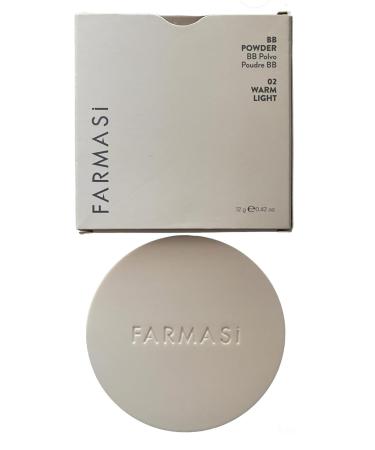 Farmasi Makeup Face Perfecting Pressed Powder No:02 Warm Light - Flawless Finish for All Skin Types | Shop Internationally - Buy Online on GoSupps.com