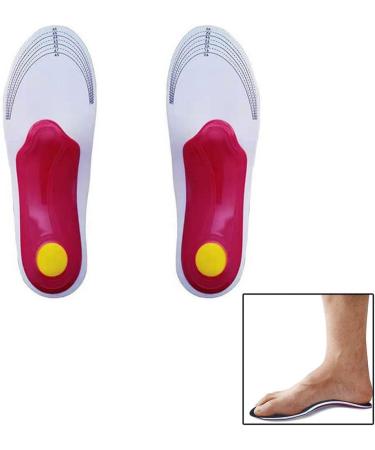 Flat Foot Orthopedic Insoles for Arch Support | Breathable Shoe Inserts for Plantar Fasciitis Relief - International Shipping Available - Buy Online on GoSupps.com