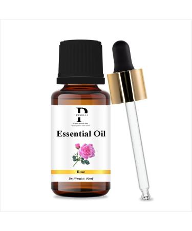 PISELLI Essential Oils Pure Essence: Unlocking The Secrets of Essential Oils - 30/50/100ml - 1.01/1.70/3.38 Fl Oz (30ml Rose)